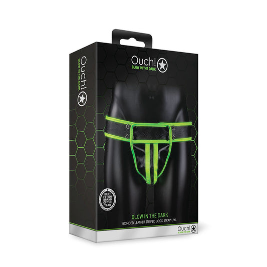 Ouch! Striped Jock Strap Glow In The Dark