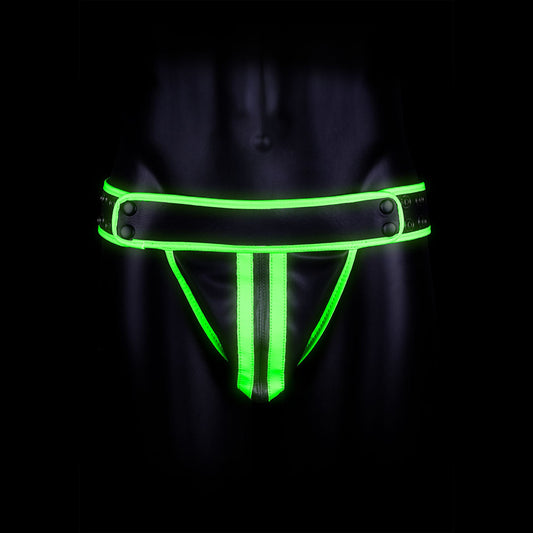 Ouch! Striped Jock Strap Glow In The Dark
