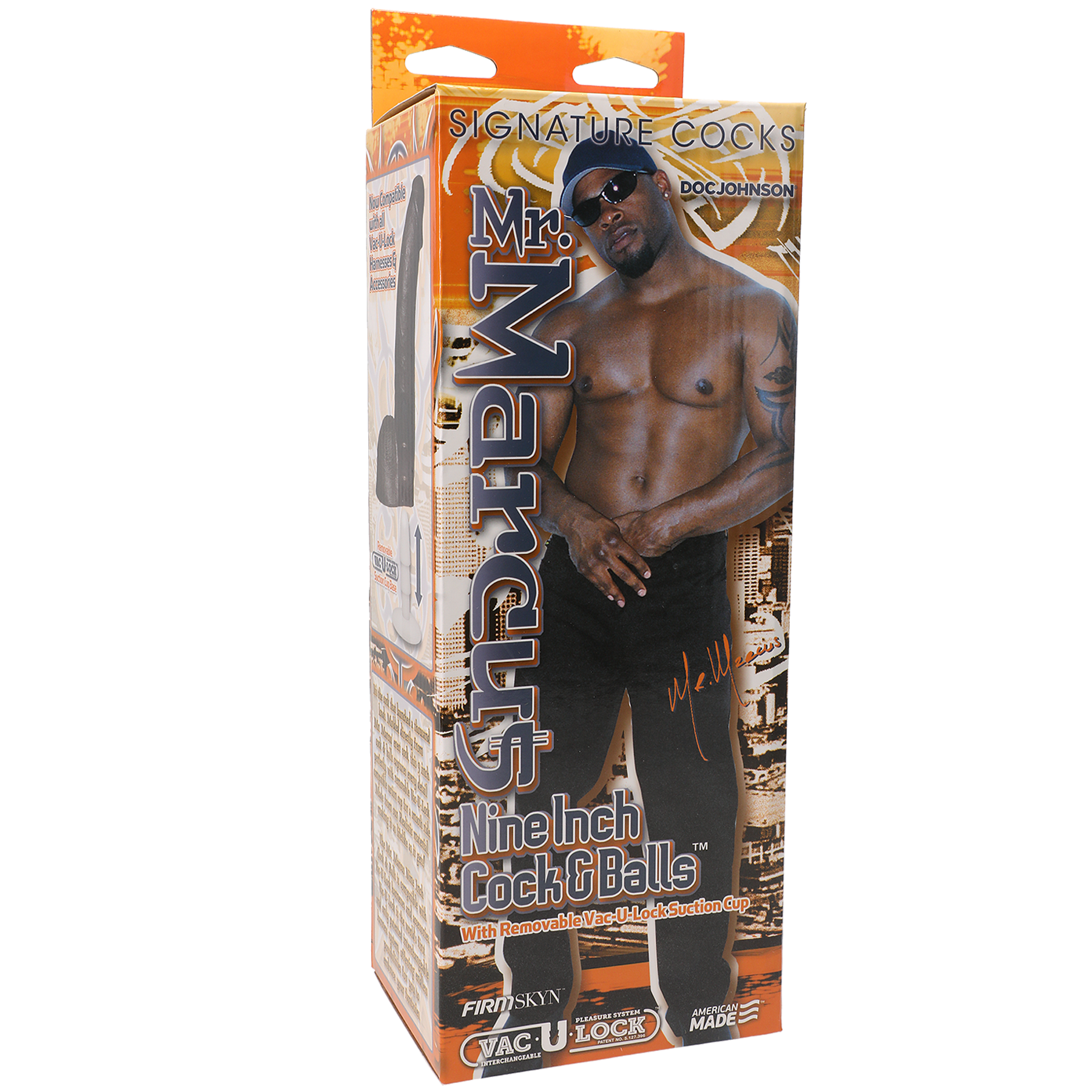 Signature Cocks - Mr. Marcus' 9" Cock & Balls with Removable Vac-U-Lock Suction Cup
