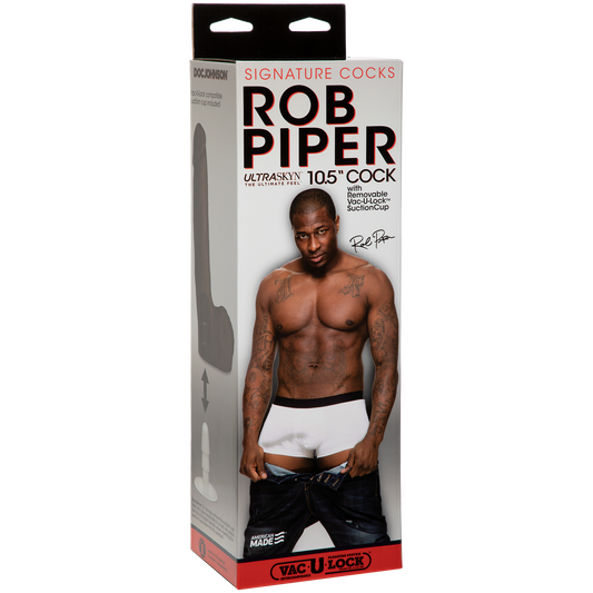 Signature Cocks - Rob Piper ULTRASKYN™ 10.5” Cock with Removable Vac-U-Lock™ Suction Cup