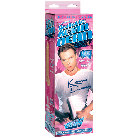 Signature Cocks - Kevin Dean Realistic® 12" Cock with Removable Vac-U-Lock™ Suction Cup