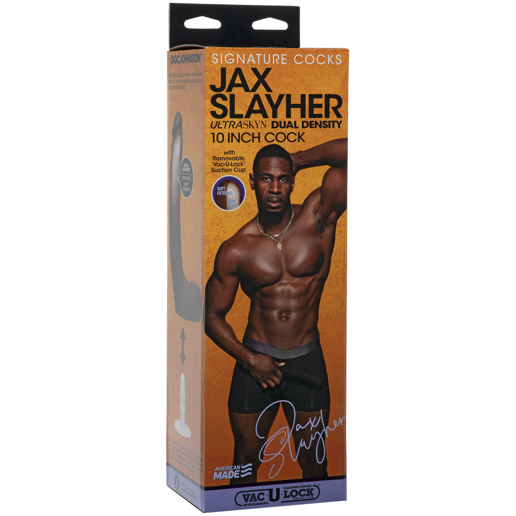 Signature Cocks - Jax Slayher 10" ULTRASKYN™ Cock with Removable Vac-U-Lock™ Suction Cup