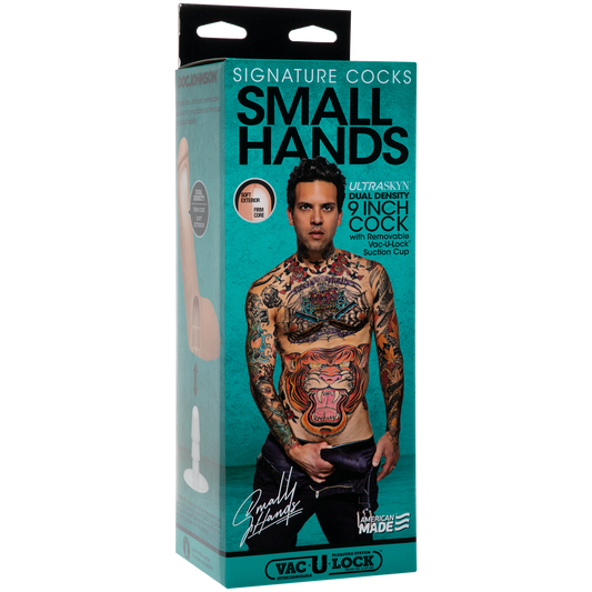 Signature Cocks - Small Hands 9" ULTRASKYN™ Cock with Removable Vac-U-Lock™ Suction Cup