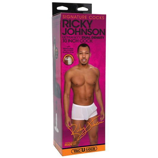Signature Cocks - Ricky Johnson 10" ULTRASKYN™ Cock with Removable Vac-U-Lock™ Suction Cup