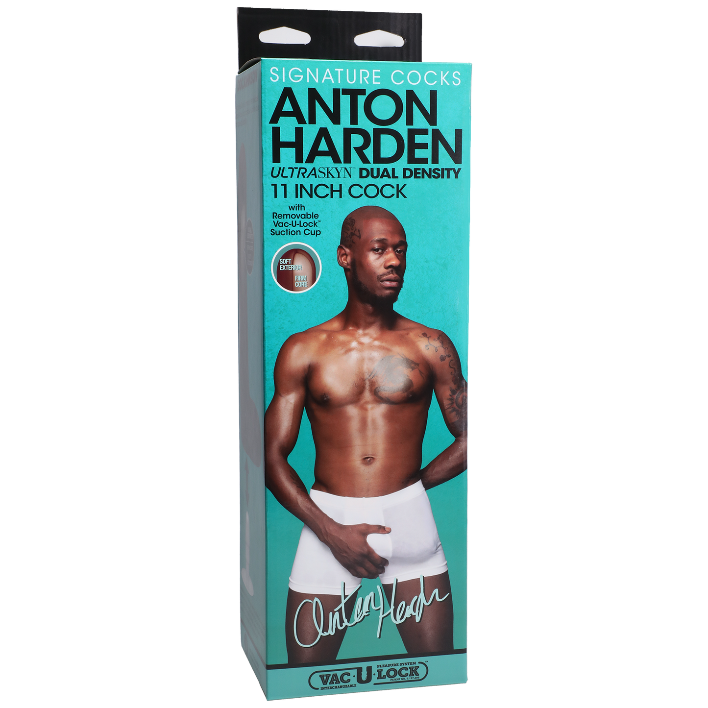 Signature Cocks - Anton Harden 11 inch ULTRASKYN™ Cock with Removable Vac-U-Lock™ Suction Cup