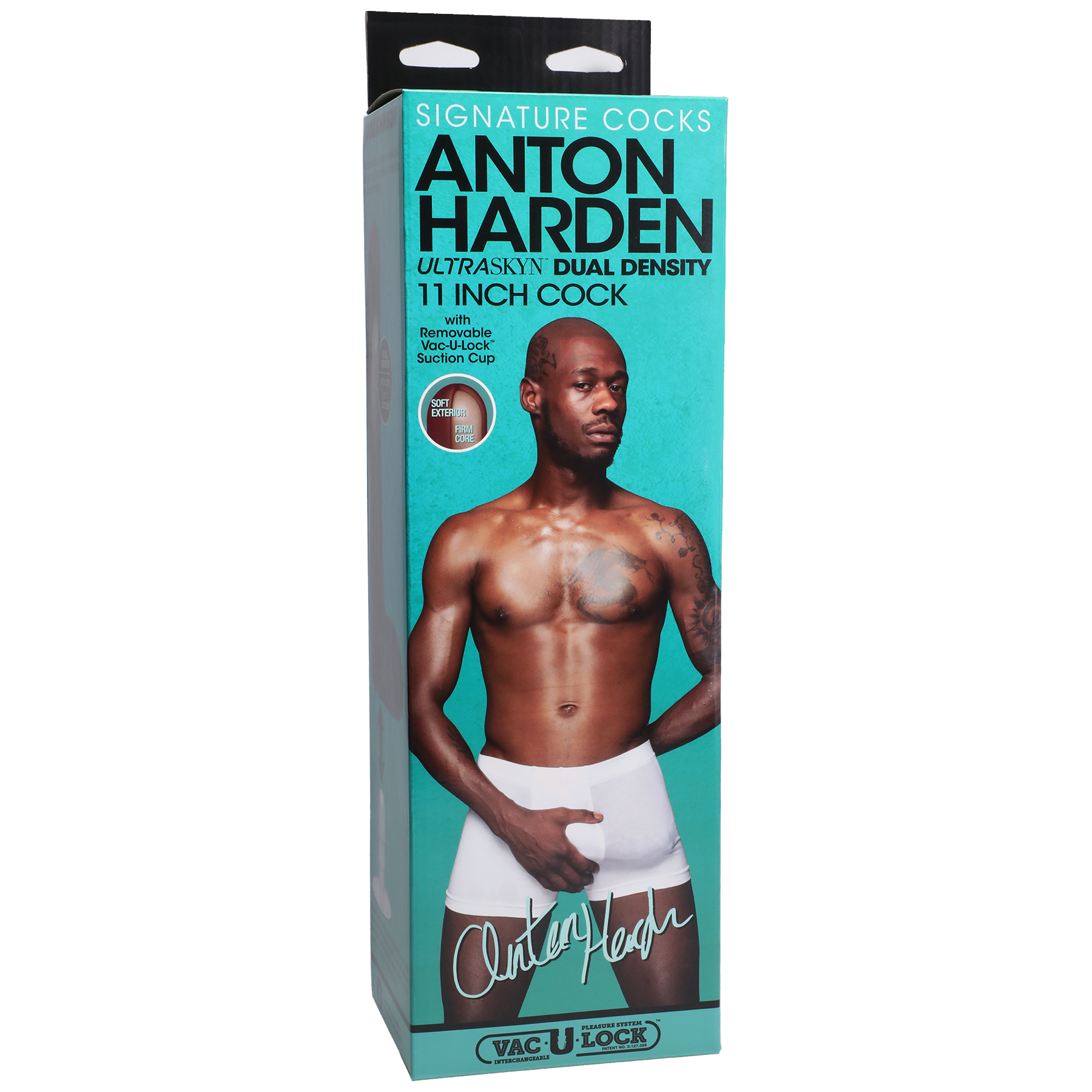 Signature Cocks - Anton Harden 11 inch ULTRASKYN™ Cock with Removable Vac-U-Lock™ Suction Cup