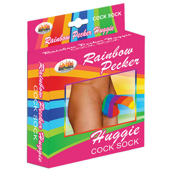 Rainbow Pecker Huggie - Cock Sock