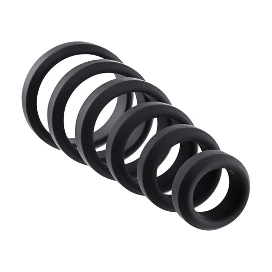 Adam & Eve 6-Piece Penis Ring Set