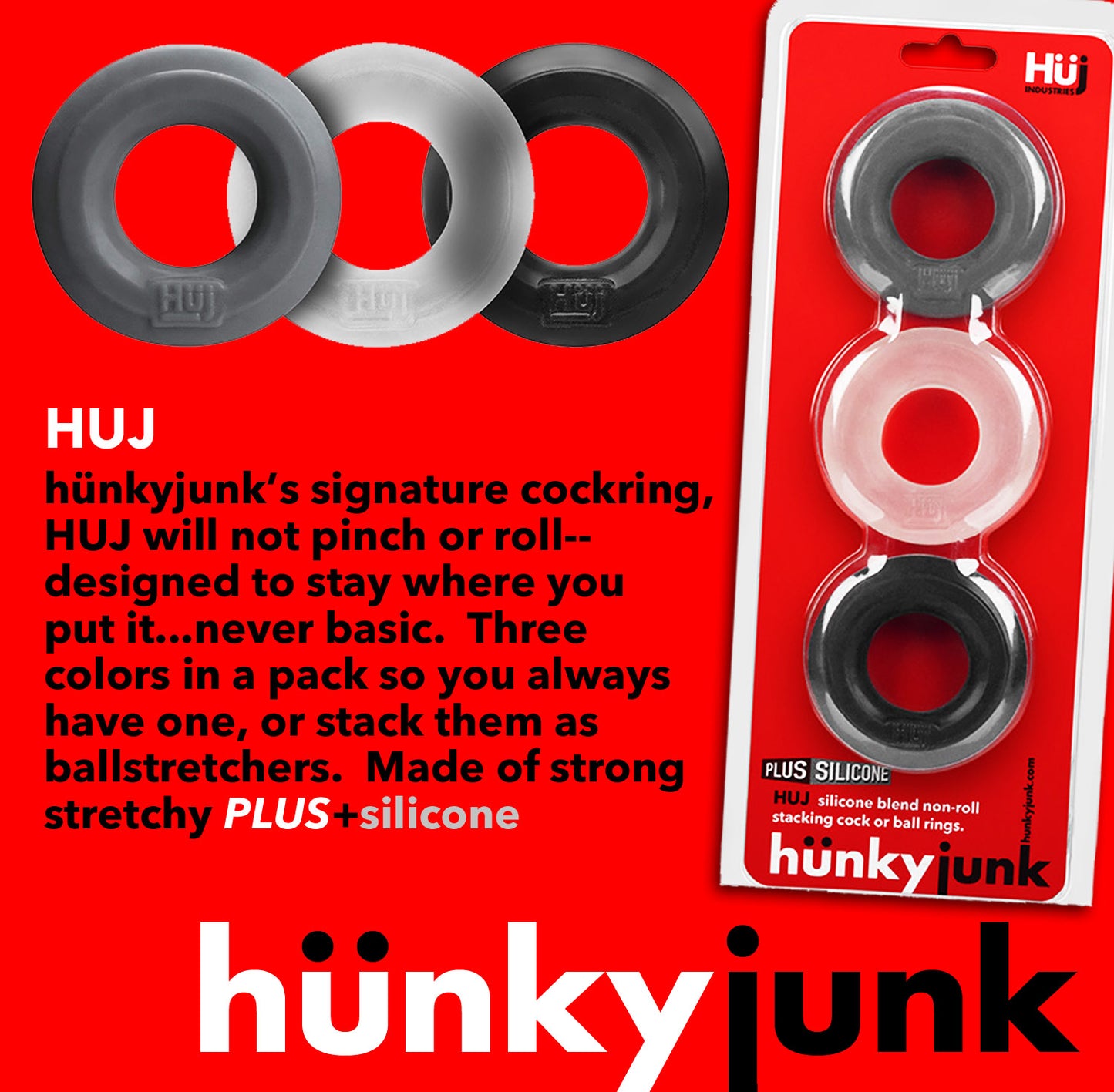 Hünkyjunk - HUJ3 C-Ring Pack