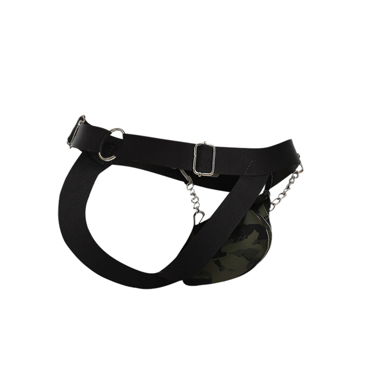 Male Basics Dngeon Chain Jockstrap Army