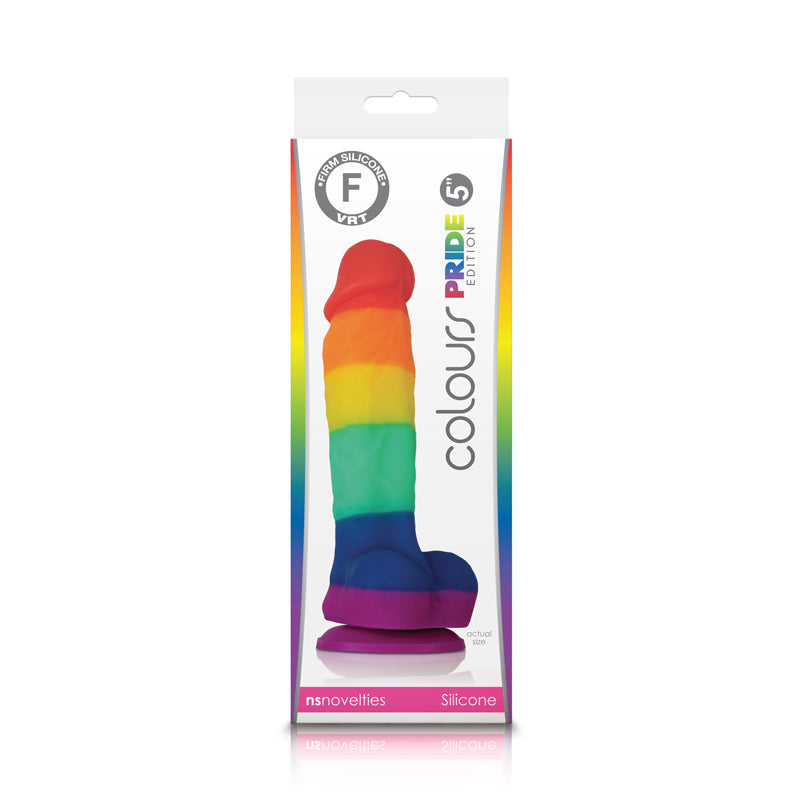 Colours Pride Edition 5" Dildo Rainbow