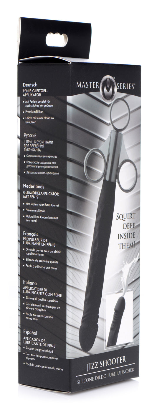 Master Series® Jizz Shooter Silicone Dildo Lubricant Launcher