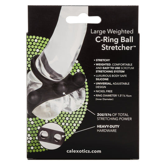 CalExotics Silicone Large Weighted C-Ring Ball Stretcher™