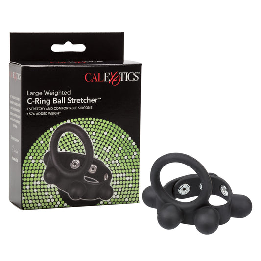 CalExotics Silicone Large Weighted C-Ring Ball Stretcher™