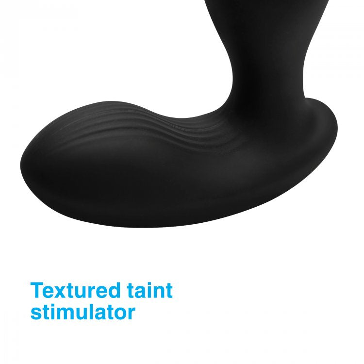 Alpha-Pro™ 7X P-Stroke Silicone Prostate Stimulator With Stroking Shaft