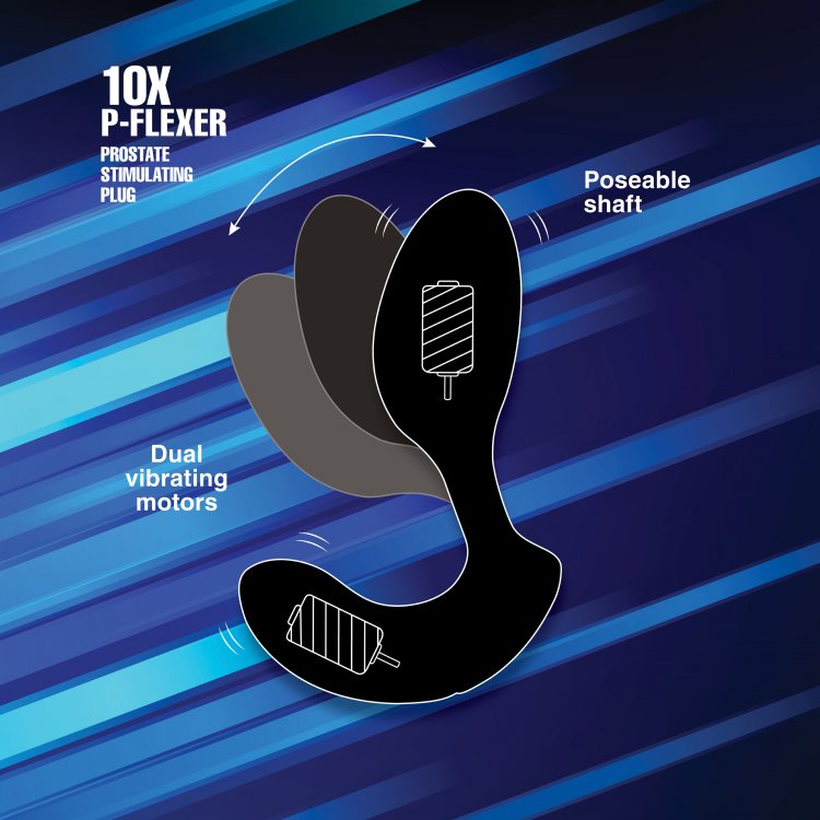 Alpha-Pro™ 10X P-Flexer Prostate Stimulating Plug