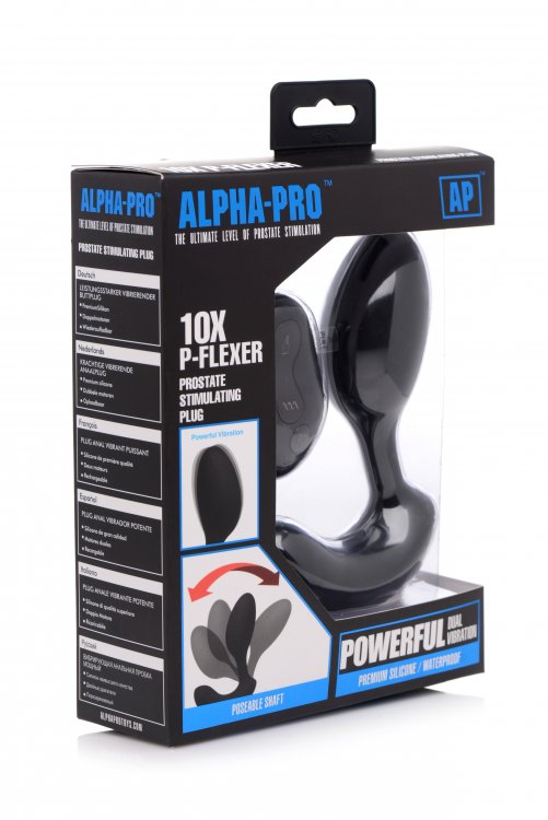 Alpha-Pro™ 10X P-Flexer Prostate Stimulating Plug