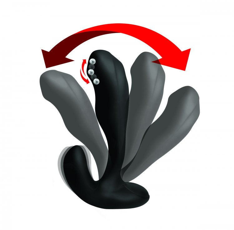 Alpha-Pro™ 7X P-Bender Bendable Prostate Stimulator With Stroking Bead