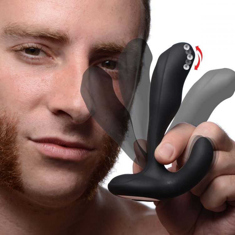 Alpha-Pro™ 7X P-Bender Bendable Prostate Stimulator With Stroking Bead