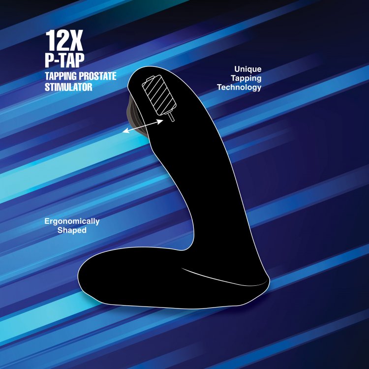 Alpha-Pro™ 12X P-Pulse Tapping Prostate Stimulator