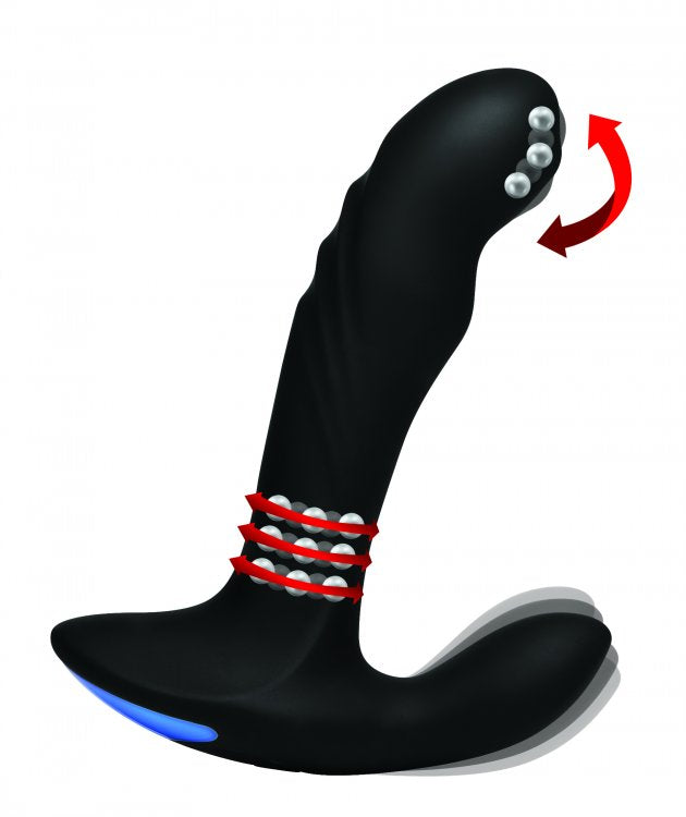 Alpha-Pro™ 17X P-Trigasm 3-In-1 Silicone Prostate Stimulator