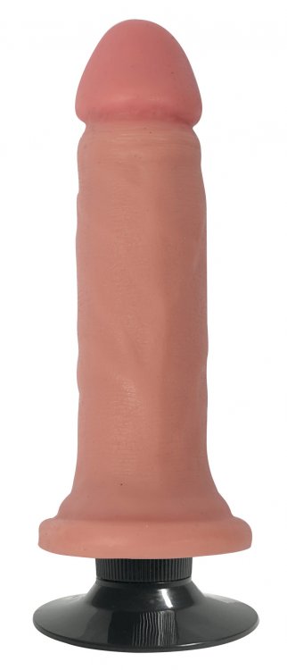 Jock™ Light Bareskin Vibrating Dildo - 6 Inch