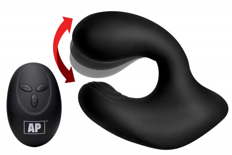 Alpha-Pro™ 10X P-Pulse Taint Tapping Silicone Prostate Stimulator With Remote
