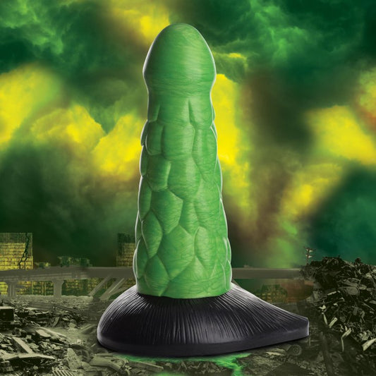 Creature Cocks - Radioactive Reptile Thick Scaly Silicone Dildo