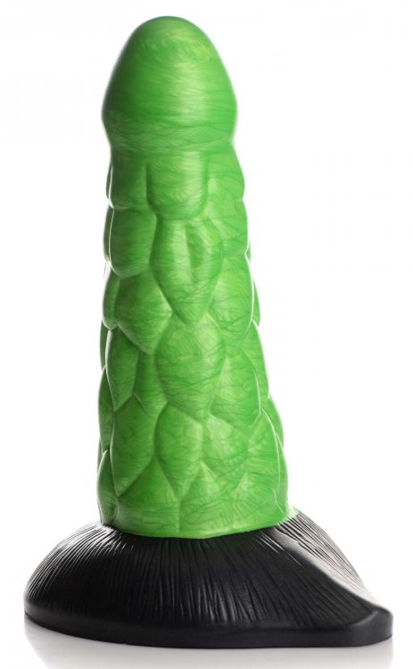 Creature Cocks - Radioactive Reptile Thick Scaly Silicone Dildo