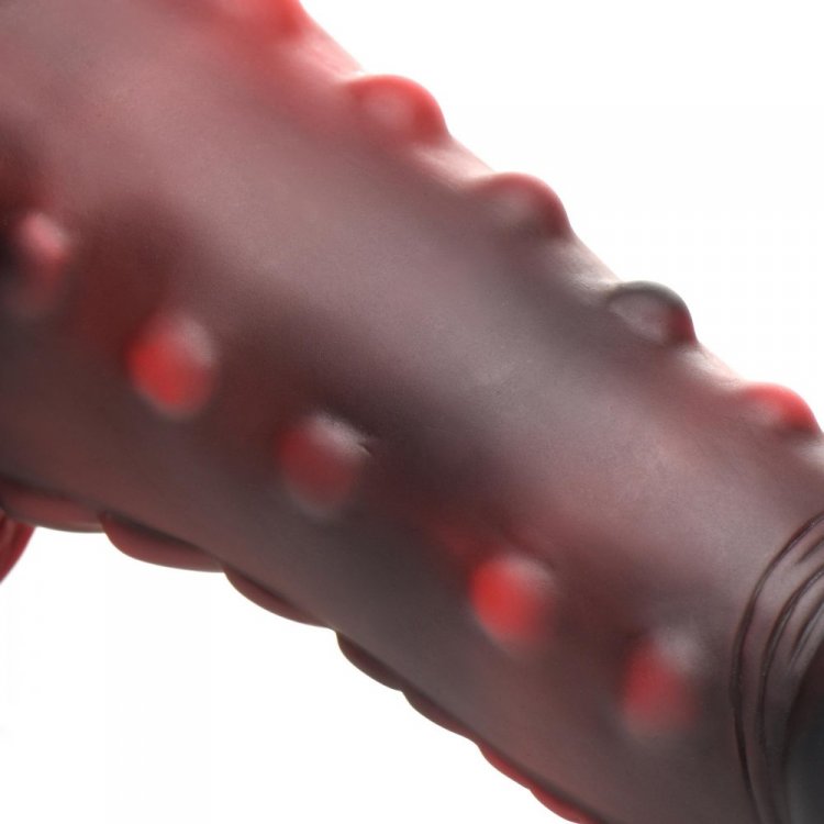 Creature Cocks - Lava Demon Thick Nubbed Silicone Dildo