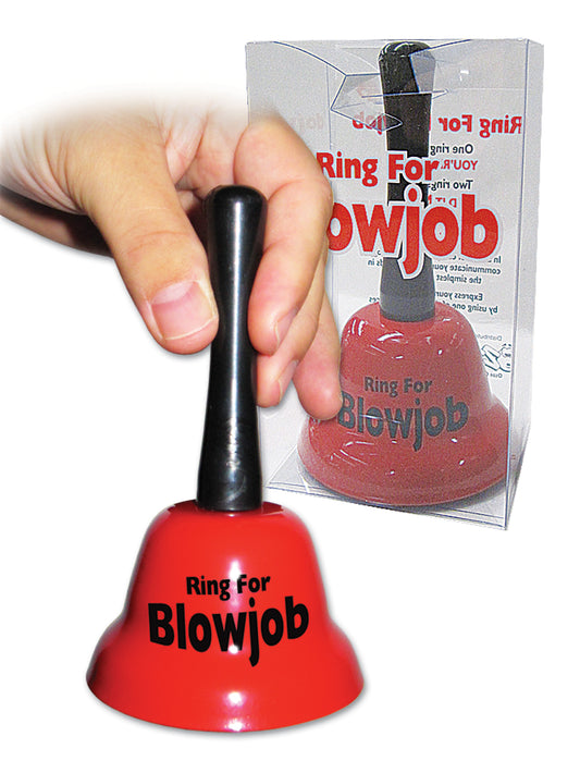 Table Bell "Ring for Blowjob"