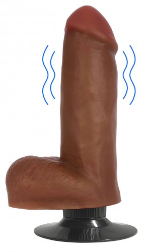 Jock™ Medium Vibrating Dong with Balls - 6 Inch