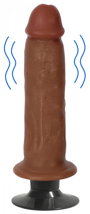 Jock™ Medium Vibrating Dildo - 7 Inch