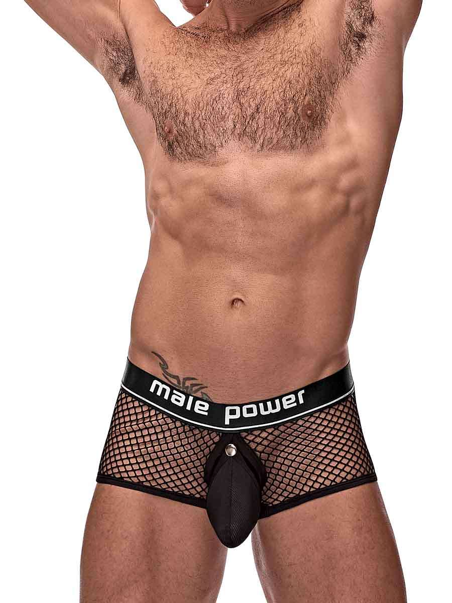 Male Power® Cock Pit Net Mini Cock Ring Short
