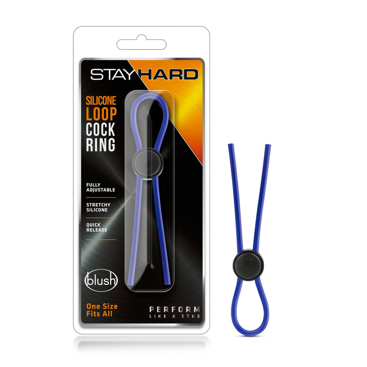 Stay Hard - Silicone Loop Cock Ring
