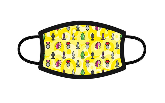 Butt Plug Party 3-Ply Face Mask