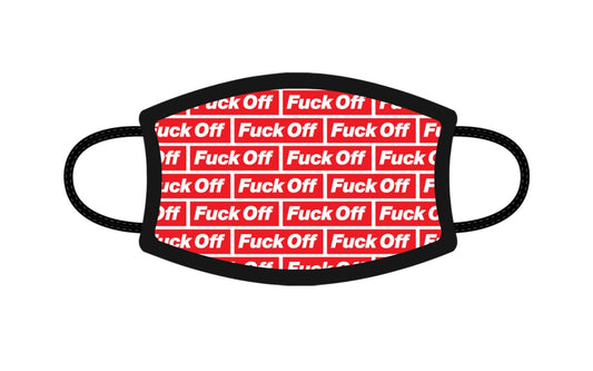 Fuck Off 3-Ply Face Mask