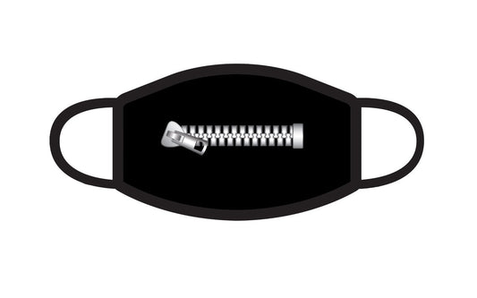 Zipper 3-Ply Face Mask