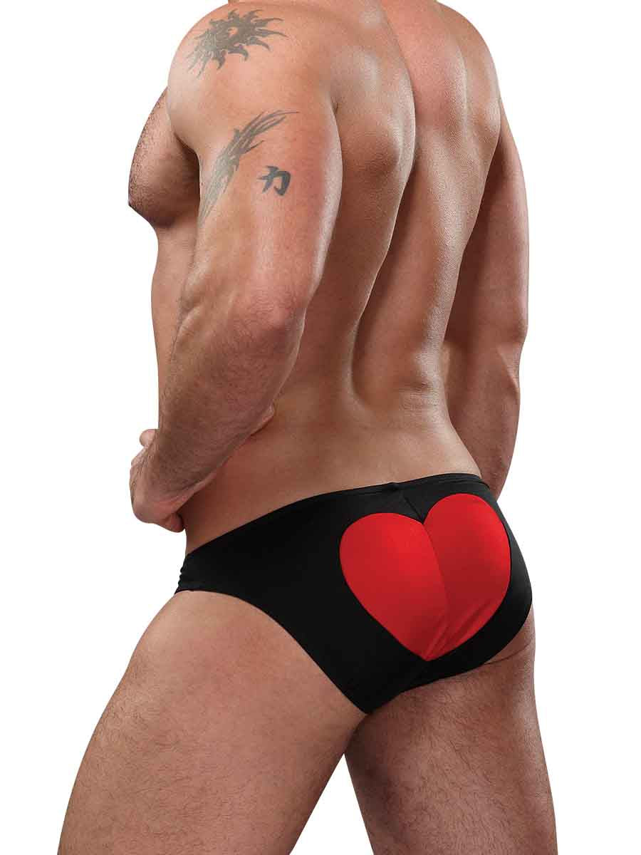 Male Power® Novelty Kiss My Heart Bikini