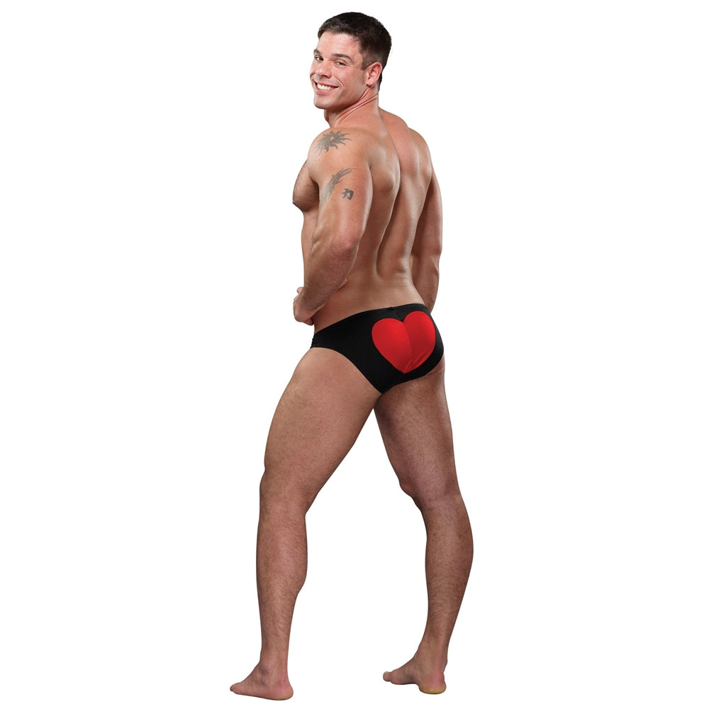 Male Power® Novelty Kiss My Heart Bikini