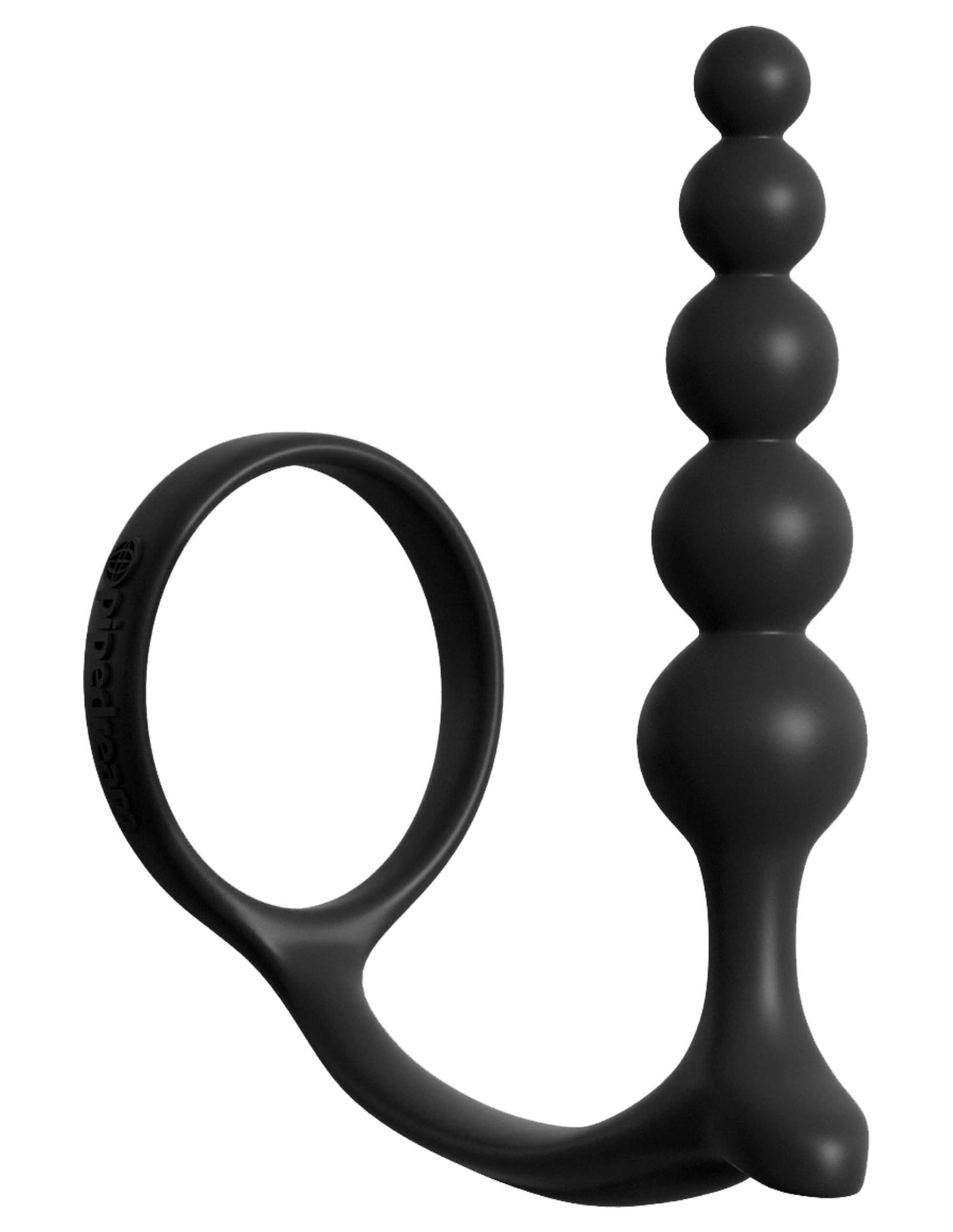 Fetish Fantasy Elite Ball Cinch with Anal Bead - Black