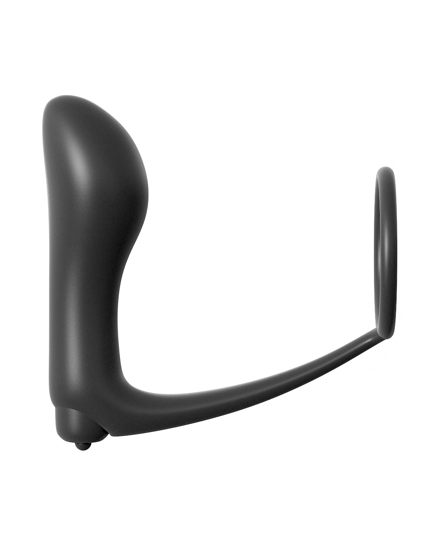 Anal Fantasy Collection Ass-Gasm Cockring Vibrating Plug Black