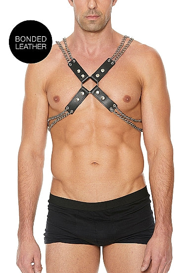 Ouch! Chain And Chain Harness One Size Black