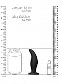 Ouch! Curve Butt Plug Black