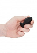 Ouch! Diamond Shape Butt Plug Set Black