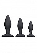 Ouch! Apex Butt Plug Set Black