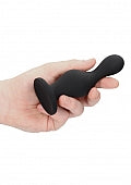 Ouch! Wave Butt Plug Black