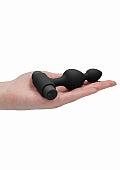 Ouch! Silicone USB-Rechargeable Anal Set Black