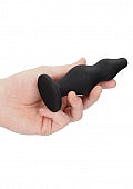 Ouch! Bubble Butt Plug Black