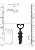Ouch! Anal Love Beads Black